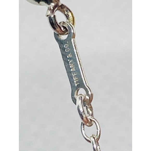 SOLD!Tiffany & Co Open Bottle Jug Bead Necklace Elsa Peretti Sterling Silver 925 - Picture 16 of 16